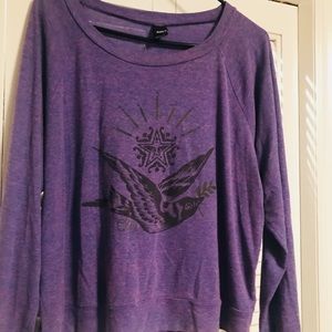 Obey lavender sweatshirt